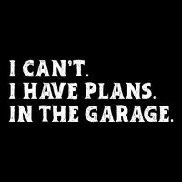 I Cant I Have Plans In The Garage Zip Tote Bag