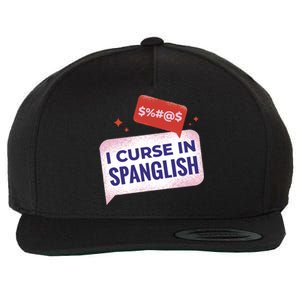 I Curse In Spanglish Funny Spanish Wool Snapback Cap