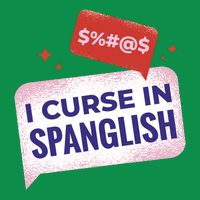 I Curse In Spanglish Funny Spanish Baby Bodysuit