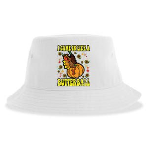 I Came In Like A Butterball Thanksgiving Day Sustainable Bucket Hat