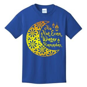 Islamic Celebration Islam No Not Even Water Funny Ramadan Great Gift Kids T-Shirt