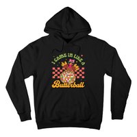 I Came In Like A Butterball Funny Turkey Disco Thanksgiving Hoodie