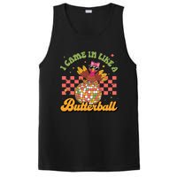 I Came In Like A Butterball Funny Turkey Disco Thanksgiving PosiCharge Competitor Tank