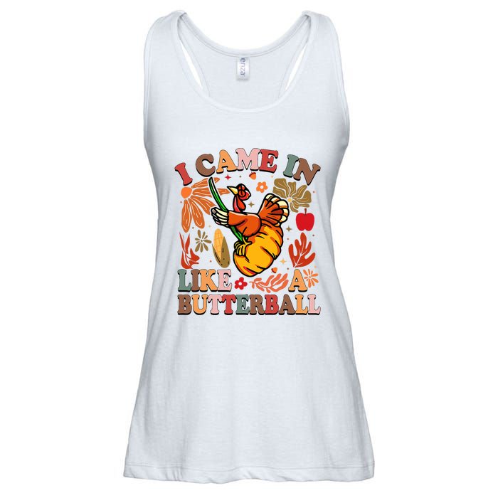 I Came In Like A Butterball Thanksgiving Turkey Ladies Essential Flowy Tank