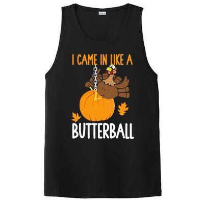 I Came In Like A Butterball Funny Thanksgiving PosiCharge Competitor Tank