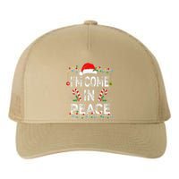 I Come In Peace IM Peace Matching Ugly Christmas Sweater Yupoong Adult 5-Panel Trucker Hat