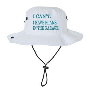 I Cant I Have Plans In The Garage Meaningful Gift Funny Gift Legacy Cool Fit Booney Bucket Hat