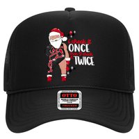 I Check It Once Then I Check It Twice Santa 1989 Christmas Sweatshirt Hat