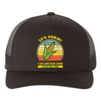 It’s Corn It Has The Juice Funny Corn Lover Trendy Yupoong Adult 5-Panel Trucker Hat