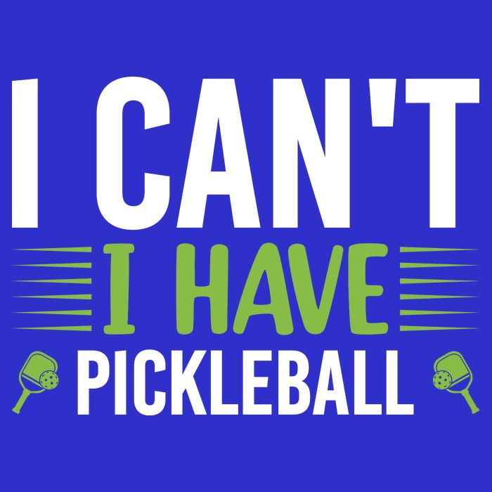 I Can't I Have Pickleball Gift For Pickleball Player 16 in Basic Backpack