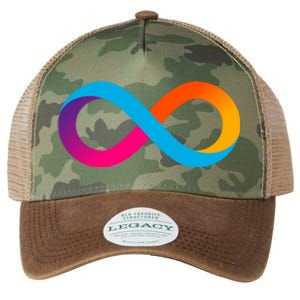 Internet Computer Icp Cryptocurrency Logo Legacy Tie Dye Trucker Hat