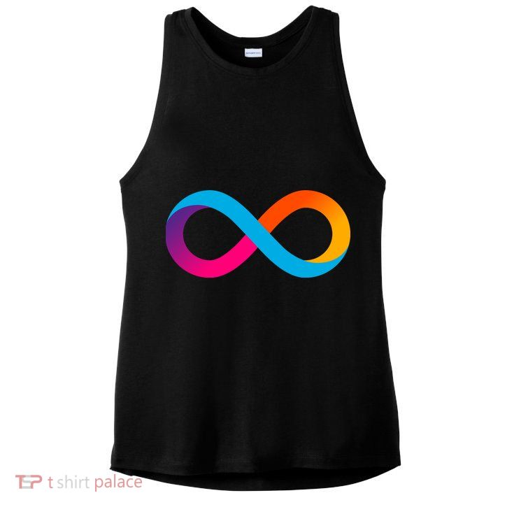 Internet Computer Icp Cryptocurrency Logo Ladies PosiCharge Tri-Blend Wicking Tank