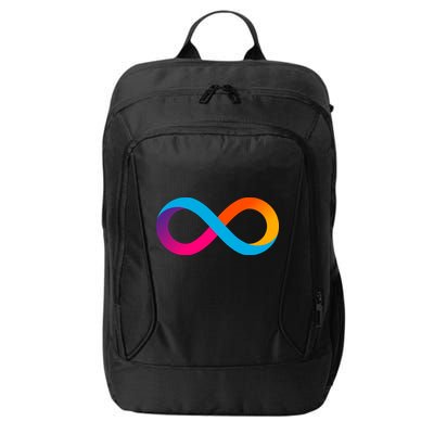 Internet Computer Icp Cryptocurrency Logo City Backpack