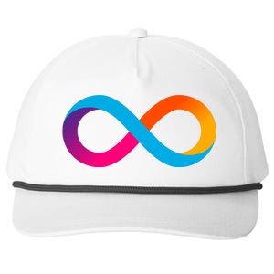 Internet Computer Icp Cryptocurrency Logo Snapback Five-Panel Rope Hat