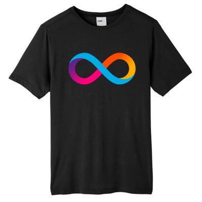 Internet Computer Icp Cryptocurrency Logo Tall Fusion ChromaSoft Performance T-Shirt