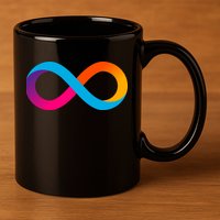 Internet Computer Icp Cryptocurrency Logo 11oz C Handle Ceramic Mug