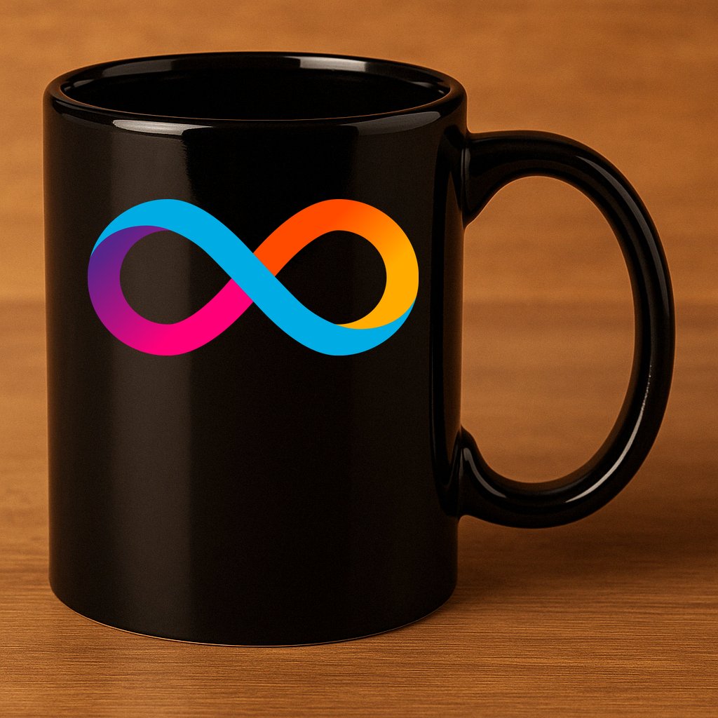 Internet Computer Icp Cryptocurrency Logo 11oz C Handle Ceramic Mug