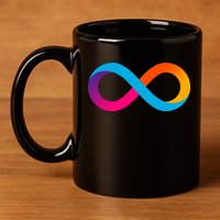 Internet Computer Icp Cryptocurrency Logo 11oz C Handle Ceramic Mug
