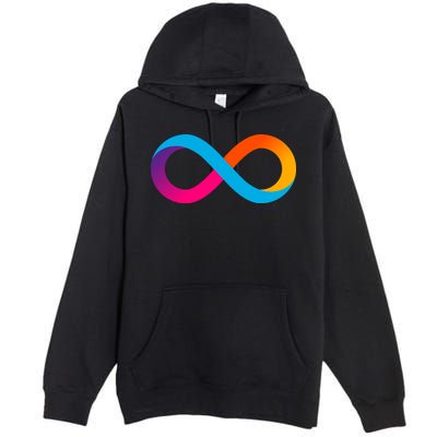 Internet Computer Icp Cryptocurrency Logo Premium Pullover Hoodie