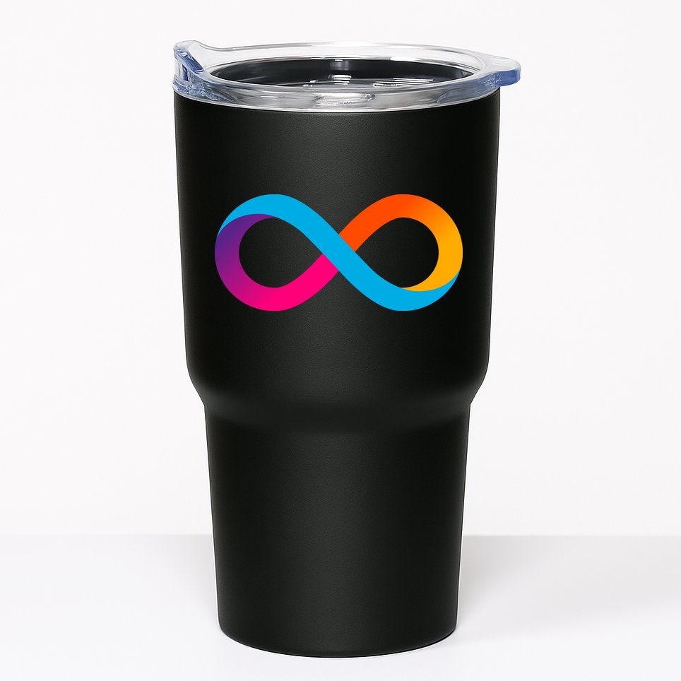 Internet Computer Icp Cryptocurrency Logo Tumbler