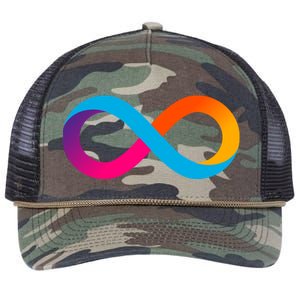 Internet Computer Icp Cryptocurrency Logo Retro Rope Trucker Hat Cap