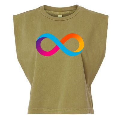 Internet Computer Icp Cryptocurrency Logo Garment-Dyed Women's Muscle Tee