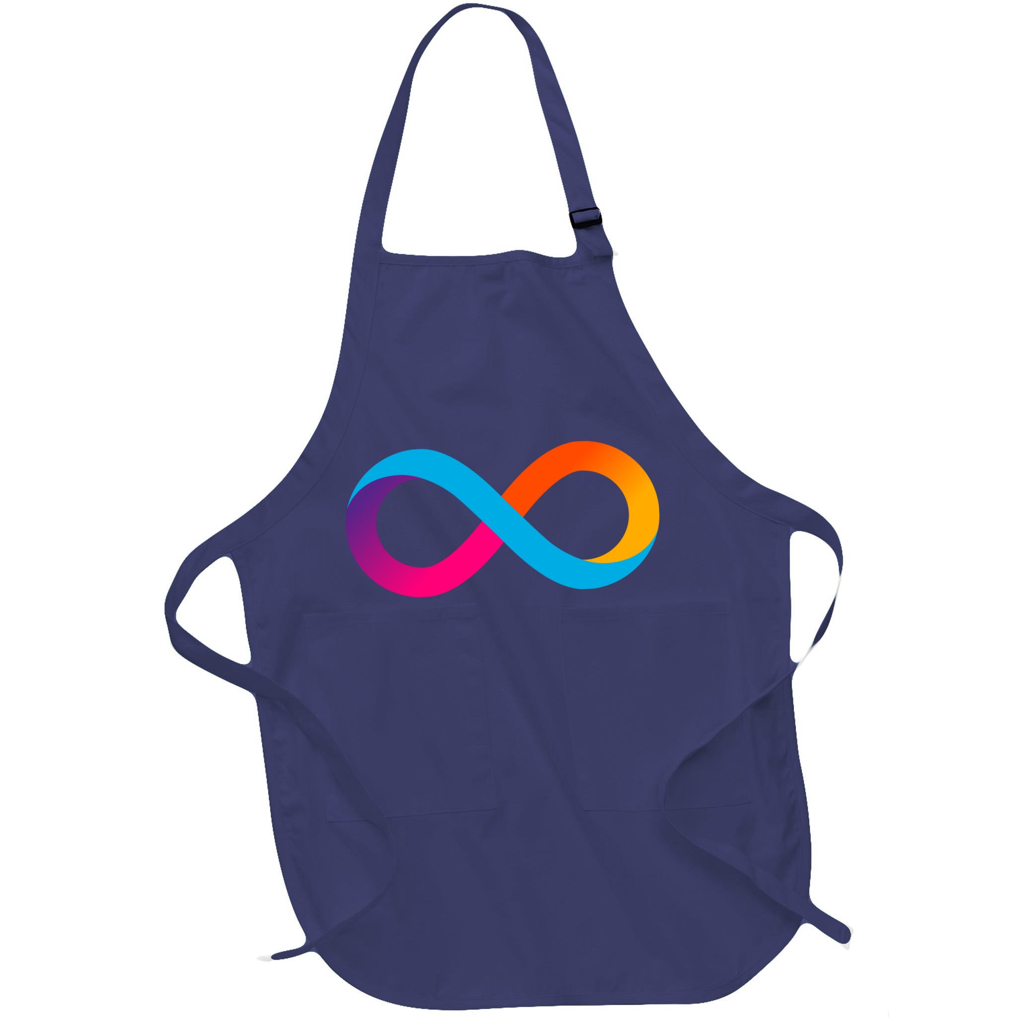Internet Computer Icp Cryptocurrency Logo Apron