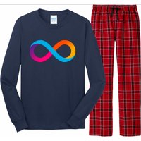 Internet Computer Icp Cryptocurrency Logo Long Sleeve Pajama Set