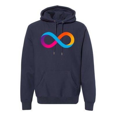 Internet Computer Icp Cryptocurrency Logo Premium Hoodie