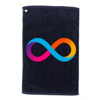 Internet Computer Icp Cryptocurrency Logo Golf Towel
