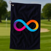 Internet Computer Icp Cryptocurrency Logo Golf Towel