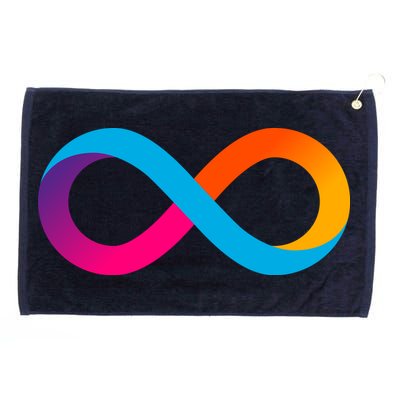 Internet Computer Icp Cryptocurrency Logo Grommeted Golf Towel