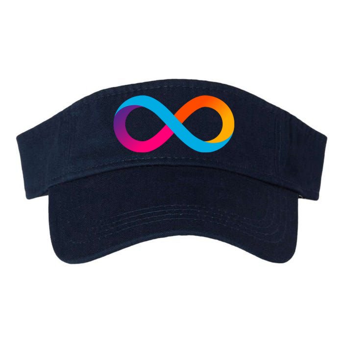 Internet Computer Icp Cryptocurrency Logo Valucap Bio-Washed Visor