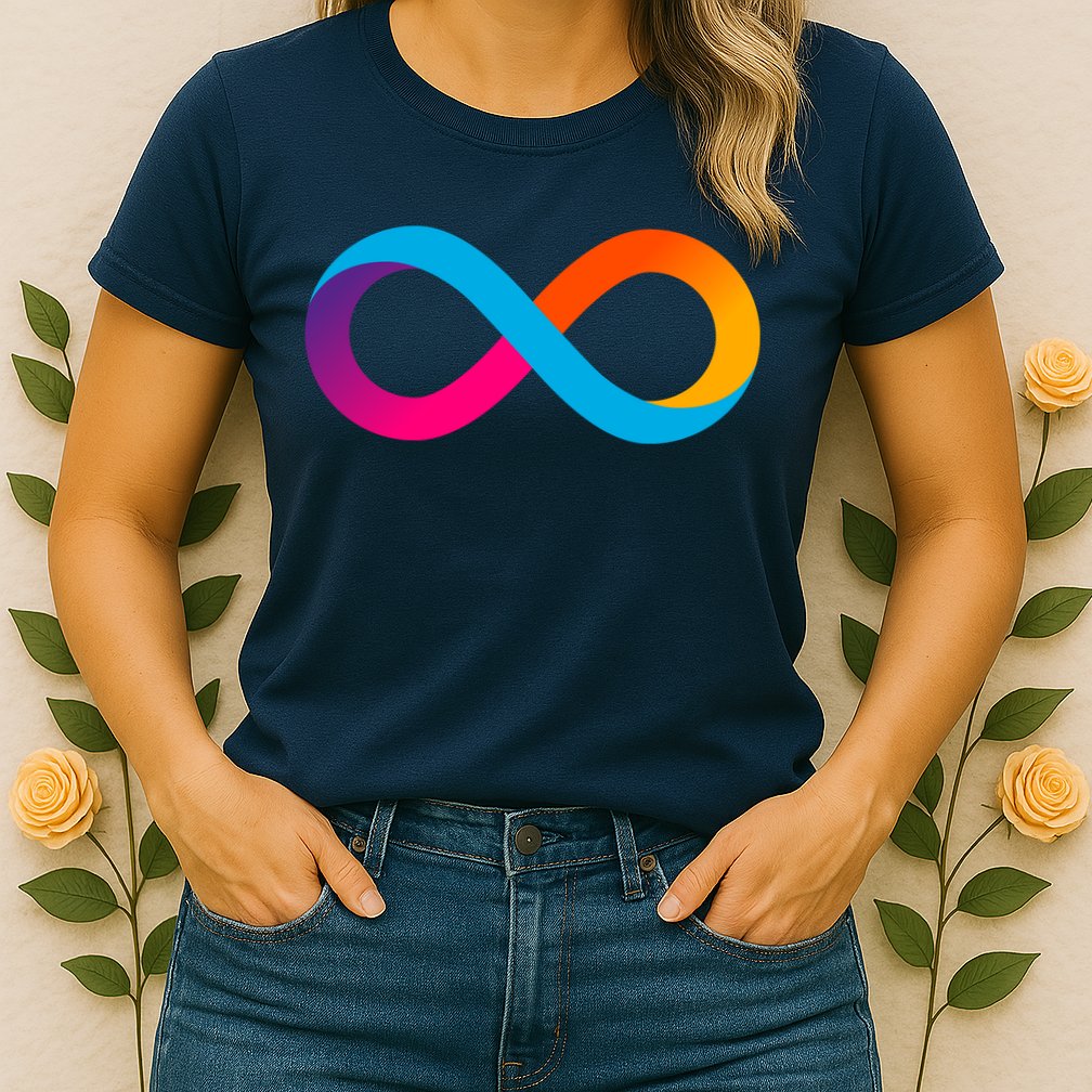 Internet Computer Icp Cryptocurrency Logo Womens T-Shirt