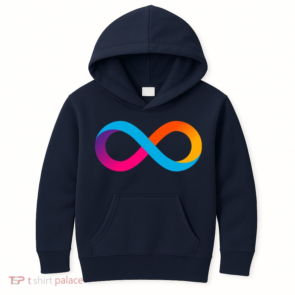 Internet Computer Icp Cryptocurrency Logo Kids Hoodie