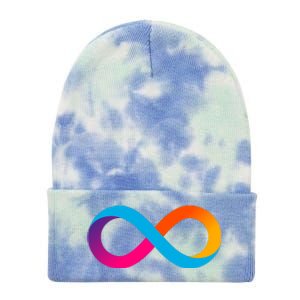 Internet Computer Icp Cryptocurrency Logo Tie Dye 12in Knit Beanie