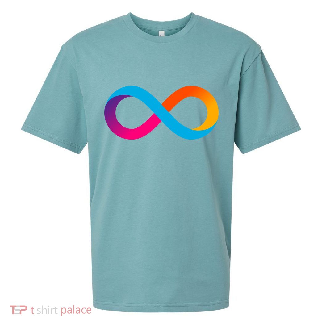 Internet Computer Icp Cryptocurrency Logo Sueded Cloud Jersey T-Shirt