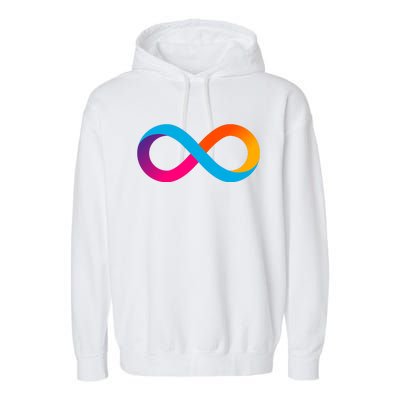 Internet Computer Icp Cryptocurrency Logo Garment-Dyed Fleece Hoodie