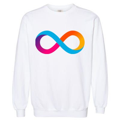 Internet Computer Icp Cryptocurrency Logo Garment-Dyed Sweatshirt