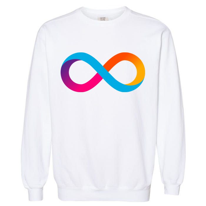 Internet Computer Icp Cryptocurrency Logo Garment-Dyed Sweatshirt