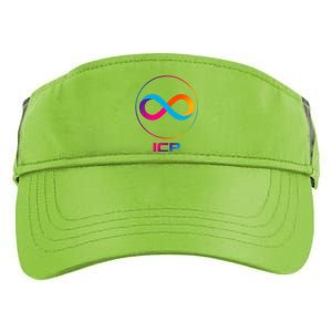 Internet Computer Icp Cryptocurrency Logo Emblem Adult Drive Performance Visor