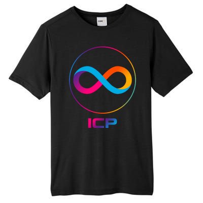 Internet Computer Icp Cryptocurrency Logo Emblem Tall Fusion ChromaSoft Performance T-Shirt