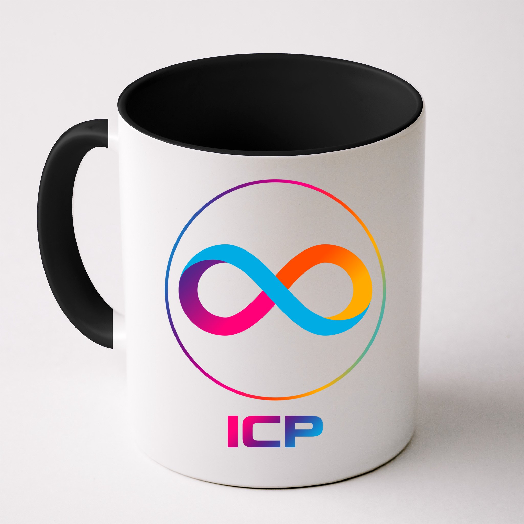 Internet Computer Icp Cryptocurrency Logo Emblem Mug