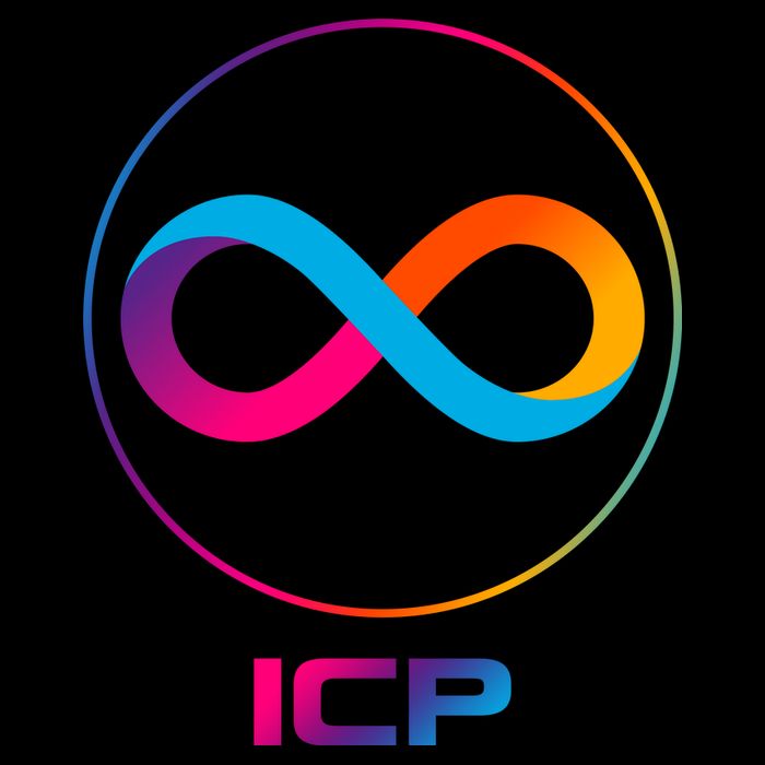 Internet Computer Icp Cryptocurrency Logo Emblem Wool Snapback Cap