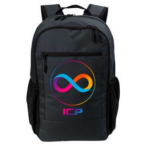 Internet Computer Icp Cryptocurrency Logo Emblem Daily Commute Backpack