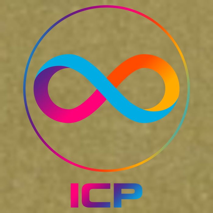 Internet Computer Icp Cryptocurrency Logo Emblem Garment-Dyed Women's Muscle Tee