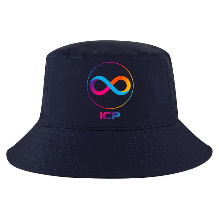 Internet Computer Icp Cryptocurrency Logo Emblem Cool Comfort Performance Bucket Hat