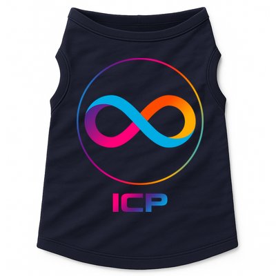 Internet Computer Icp Cryptocurrency Logo Emblem Doggie Tank