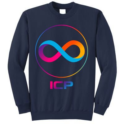 Internet Computer Icp Cryptocurrency Logo Emblem Sweatshirt
