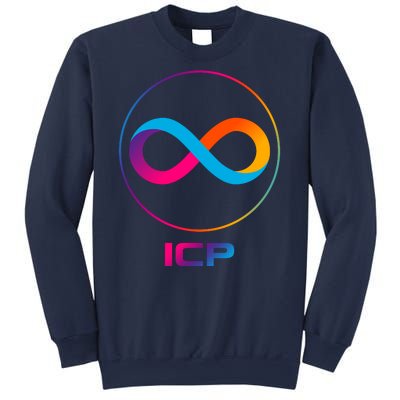 Internet Computer Icp Cryptocurrency Logo Emblem Sweatshirt